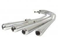 Image of Exhaust silencer / muffler set